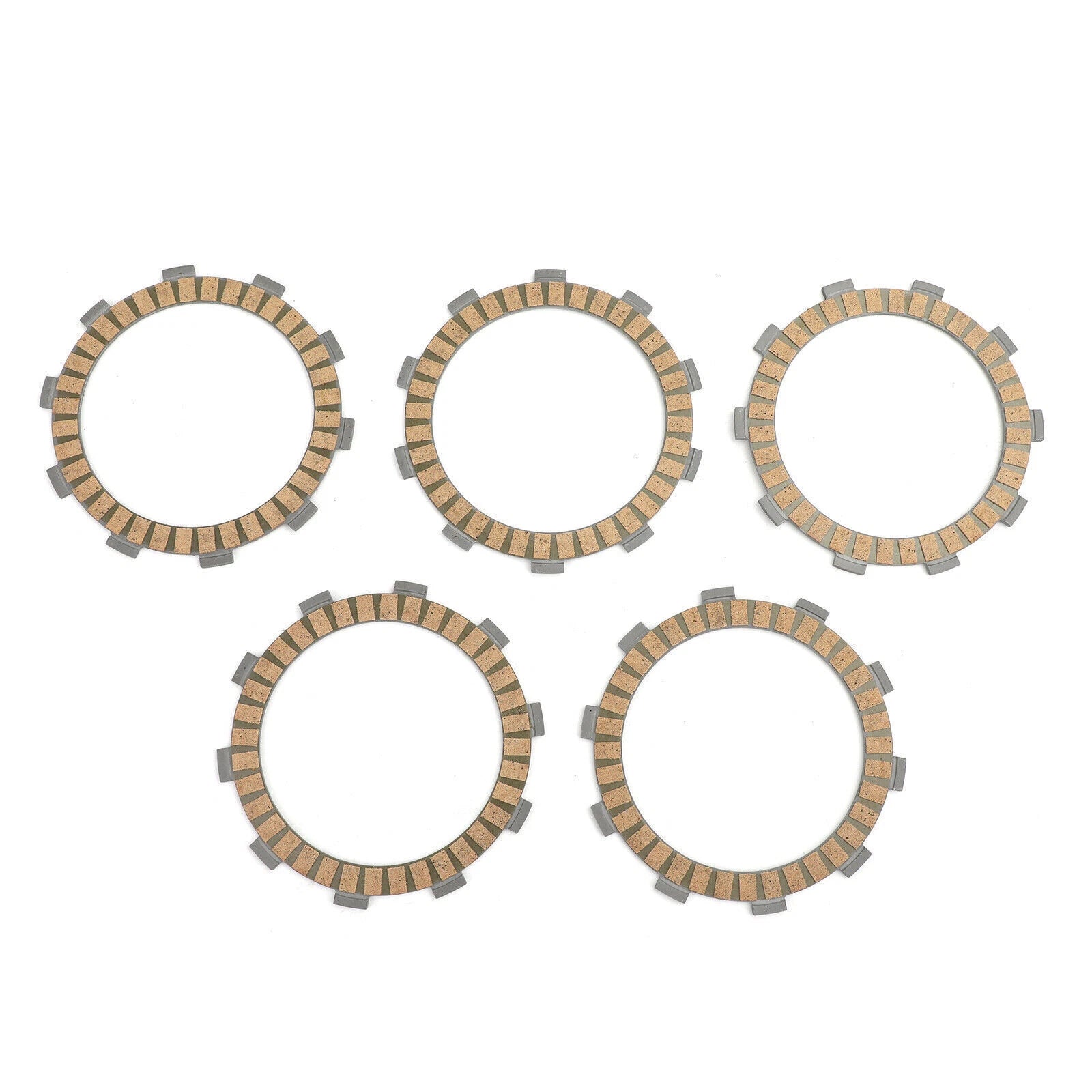 Clutch Friction Plate Kit for Yamaha SR185 (H/J), XT200 (J/K), TY125, YZ125 (X/C/F/G)