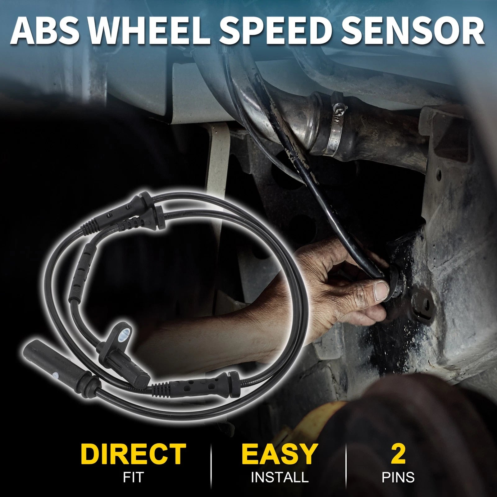 Front Left ABS Wheel Speed Sensor Replacement for BMW X3 (2011–2017)