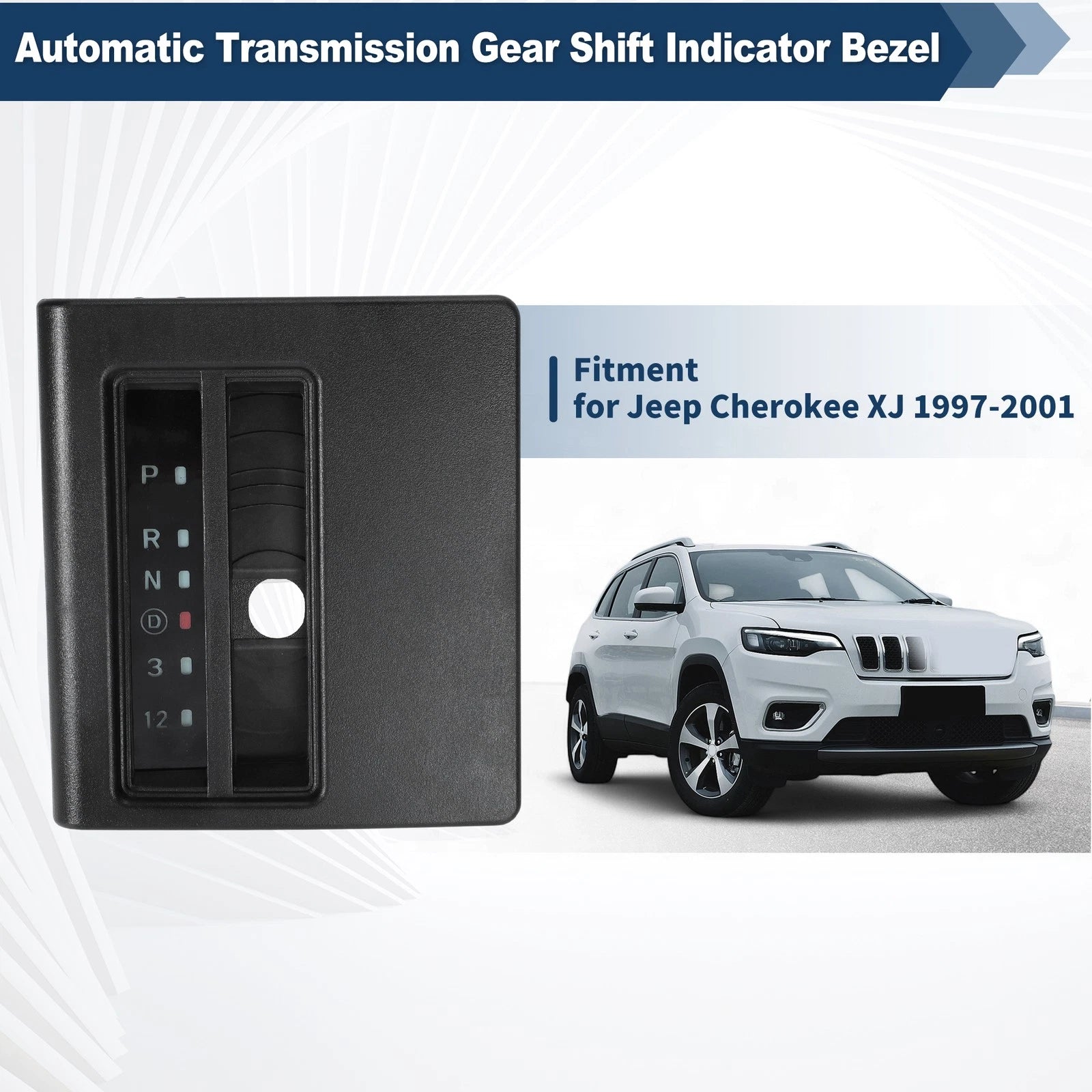 Automatic Gear Shift Indicator Bezel for Jeep Cherokee XJ (1997–2001)