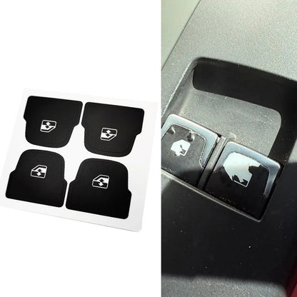 Vinyl Button Repair Decal Compatible with For Corvette for c7 Window Controls