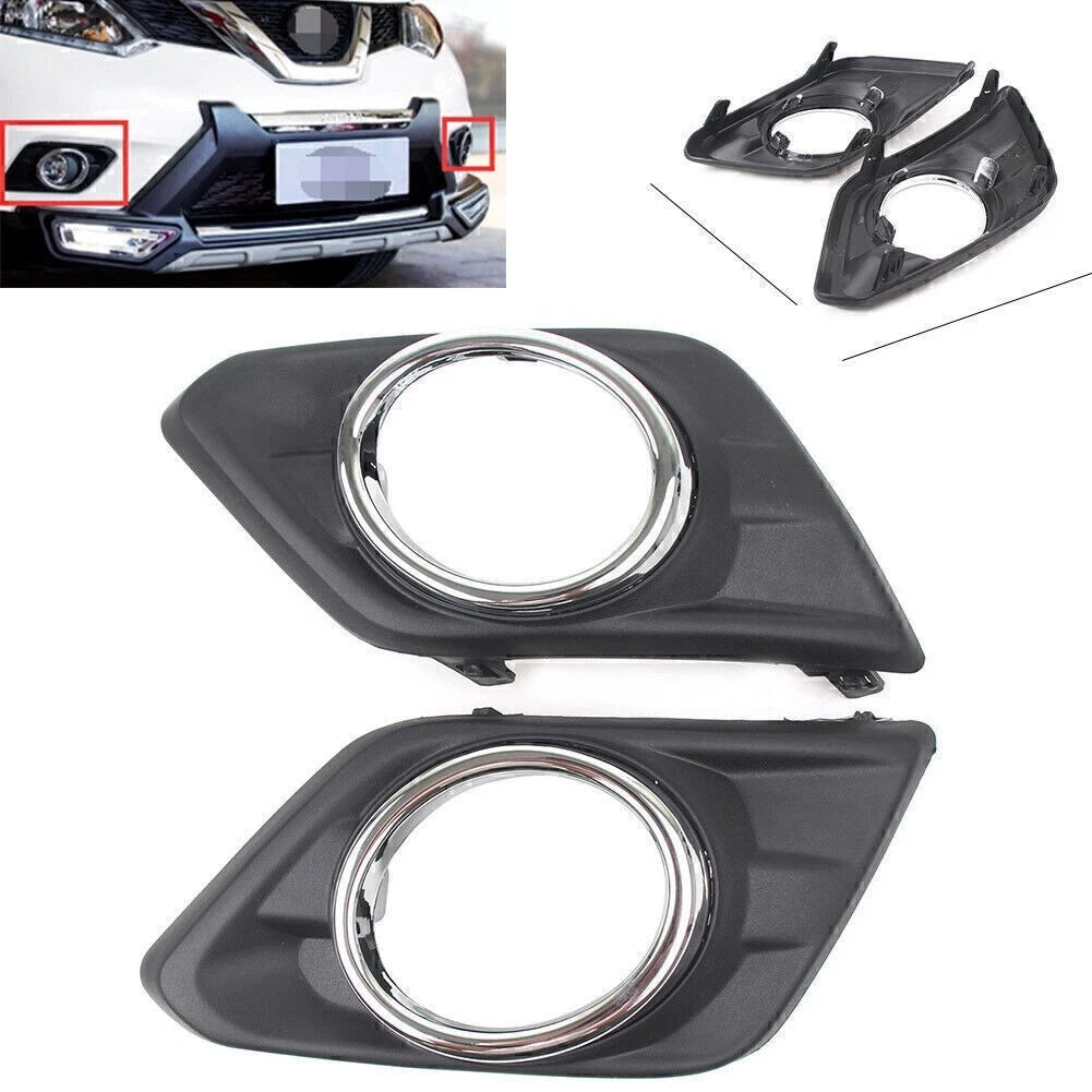 Fog Light Bumper Cover Bezel for Nissan Rogue X-Trail (2014–2016)