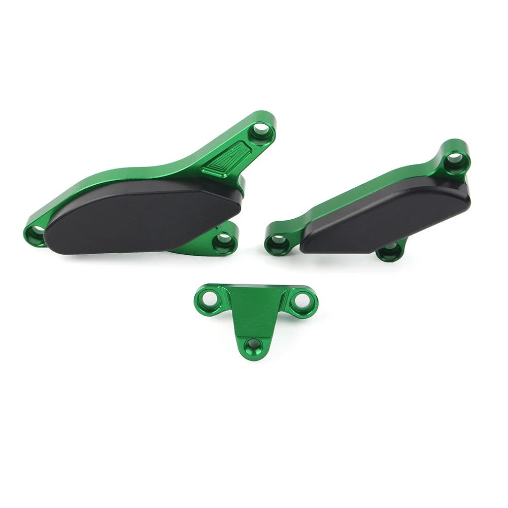 Engine Slider Frame Crash Protector Pads for Kawasaki Ninja ZX10R (2008–2010)