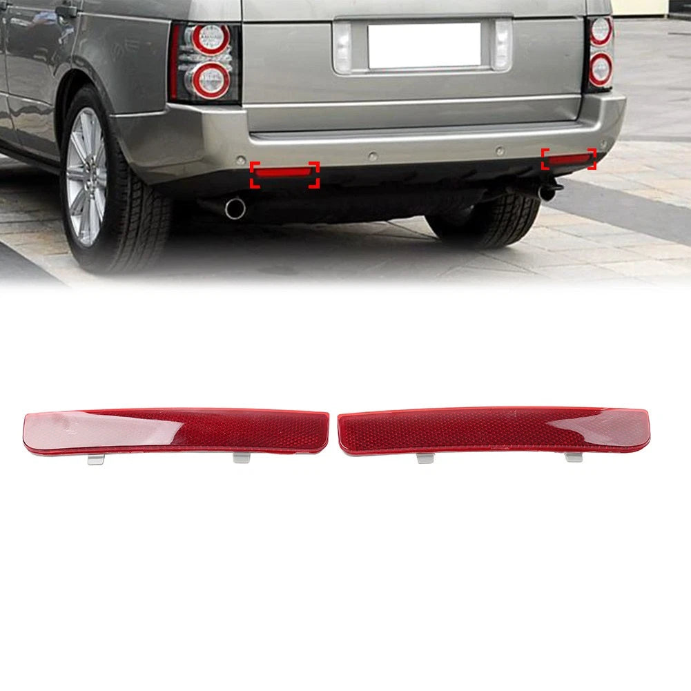 Pair Rear Bumper Reflectors for Land Rover Range Rover (2003–2012)