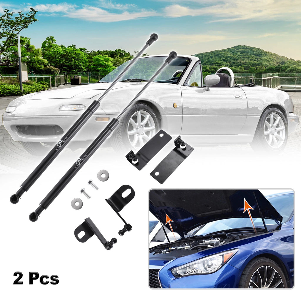 2pcs Front Hood Lift Supports Gas Struts Replacement for Mazda MX-5 (2015–2021)