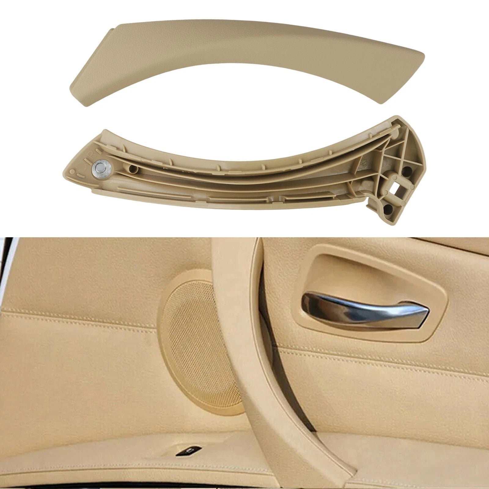 Beige Interior Door Handle for BMW E90 E91 E92 3 Series (2007–2013)