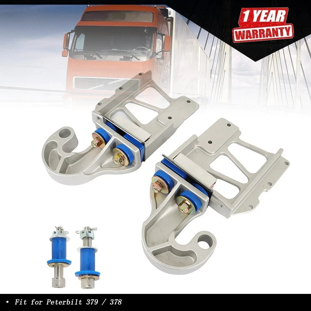 Hood Hinge Pivot Bushing Mount & Bolt Kit for Peterbilt 378/379 (13-04730L/R)