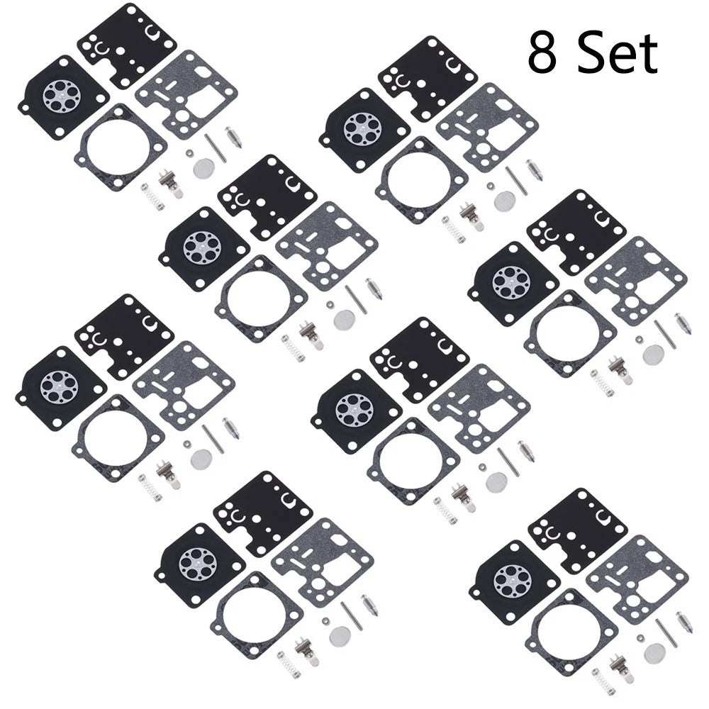 8x Carburetor Repair Kit for Echo SRM-225 PB-251 GT-225 (RB-123 RB-188)