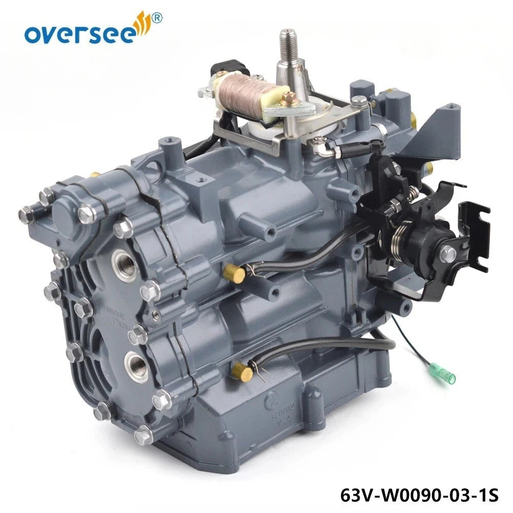 Power Head Assembly for Yamaha Outboard 2T 9.9HP 15HP (63V-W0090-03-1S, 63V-W0090)