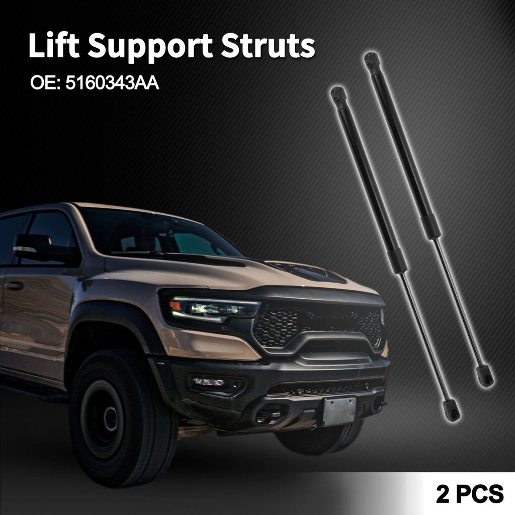 Front Hood Lift Supports Struts Replacement for Ram 1500 (2012–2018)