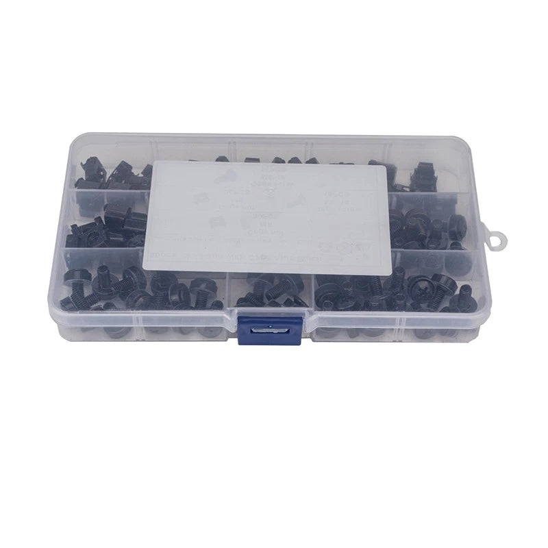 50PCS M6x16mm Rack Mount Cage Nuts Screws for Server Shelf Cabinets
