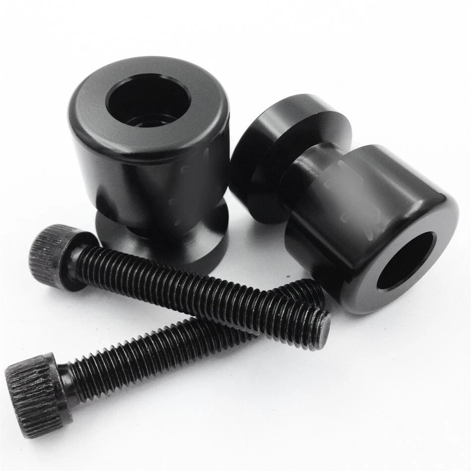 Black Swingarm Spools 8mm Thread for Honda CBR954RR (2002–2003)