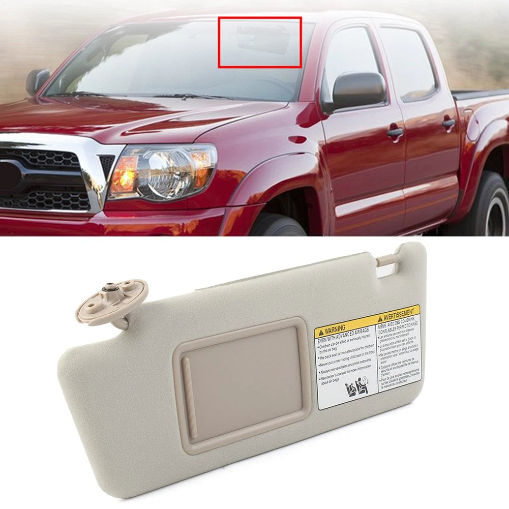 Sun Visor Pad for Toyota Tacoma (2005–2012) Left Sunproof Beige