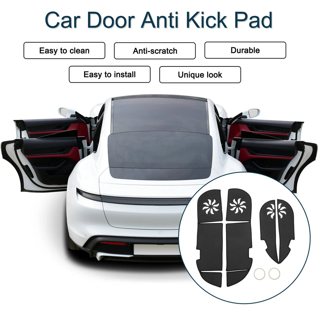 Car Door Anti Kick Pad Sticker Protector for Lexus RX (2009–2014) 1 Set