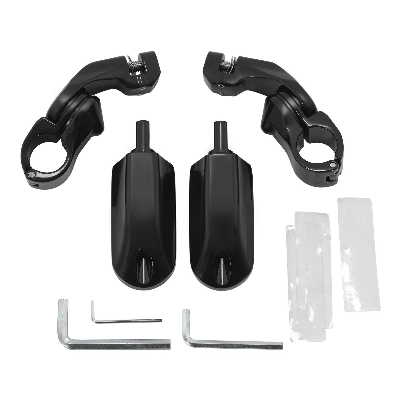 1.25" Short Angled Highway Pegs for Harley (Fits )