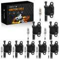 Ignition Coil & Iridium Spark Plug Set for Corvette 6.0L 6.2L 7.0L (2005–2013)
