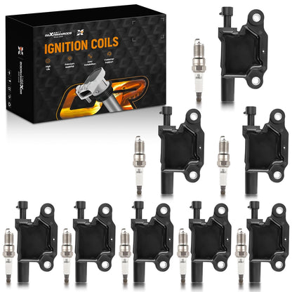 Ignition Coil & Iridium Spark Plug Set for Corvette 6.0L 6.2L 7.0L (2005–2013)