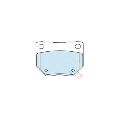 Rear Disc Brake Pad Set for Subaru Impreza WRX 2.0L EJ20T Turbo (2001–2005)
