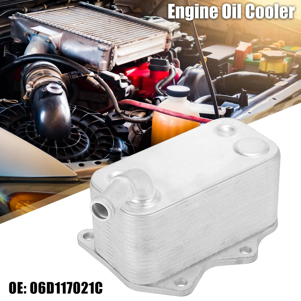 Automatic Engine Oil Cooler 18 Rows Replacement for Volkswagen Jetta (2006–2008)