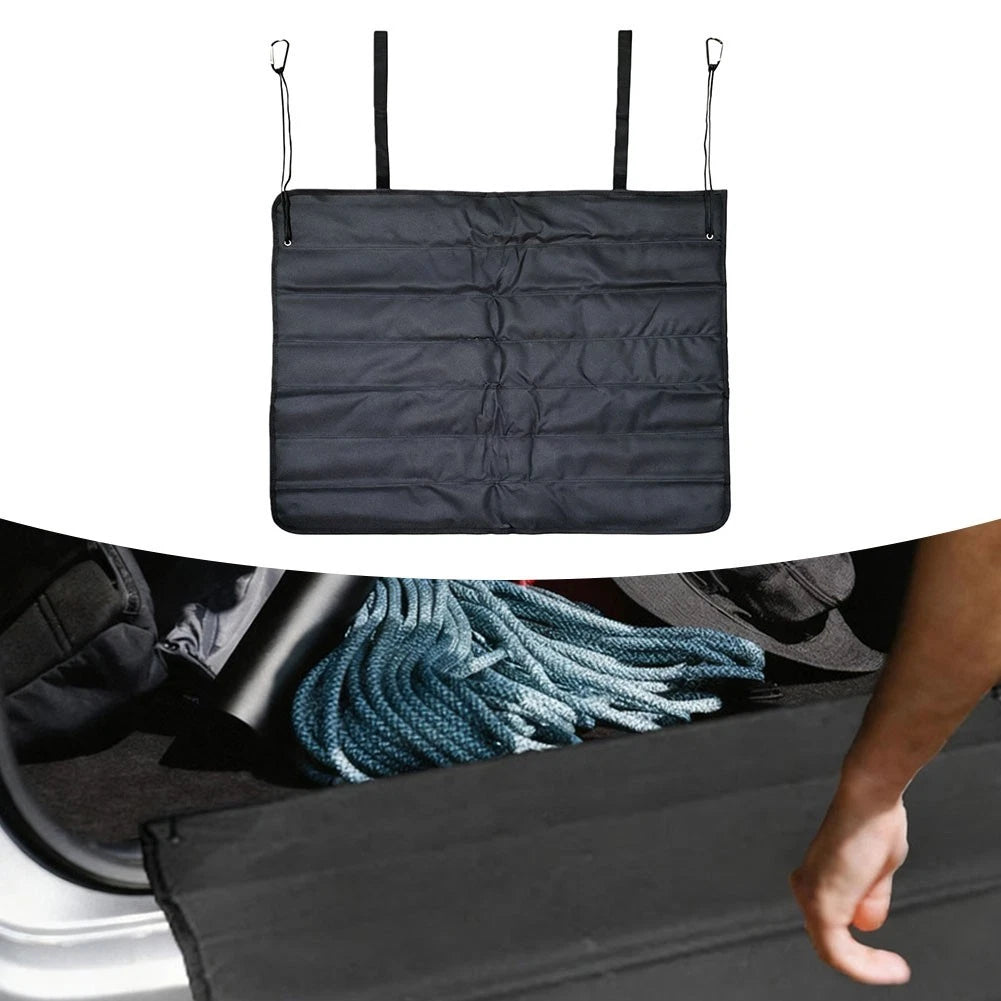 Portable Foldable Car Trunk Mat 800x640mm for Sedans Trucks SUVs