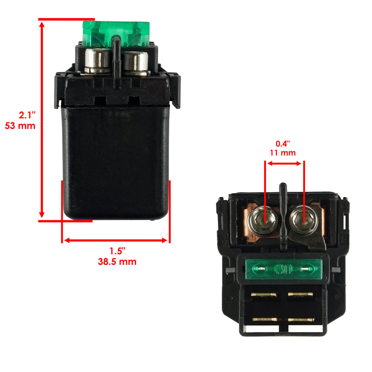 Starter and Relay Solenoid Replacement for Kawasaki Vulcan 1500 VN1500 (1996–2008)