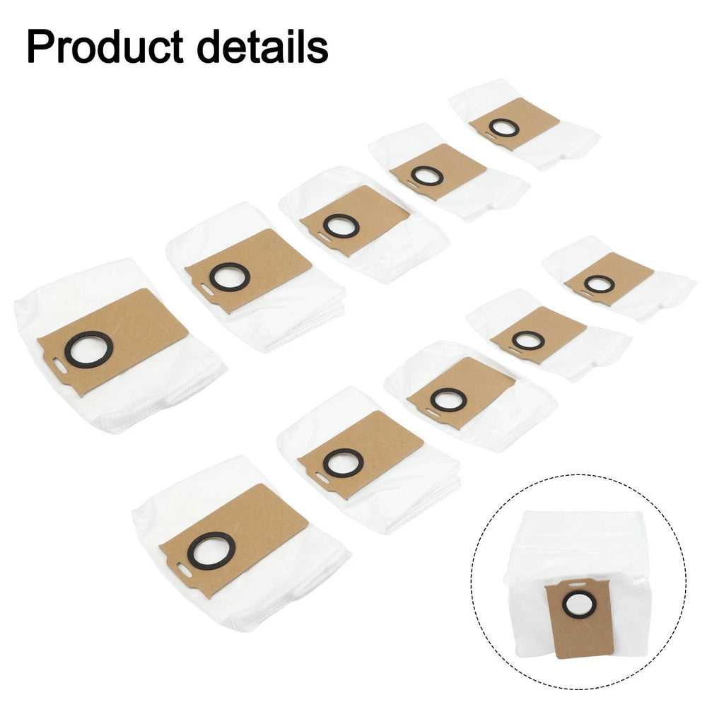 Replacement Dust Bags for Conga 7690 Immortal Max (3X 5L Capacity)
