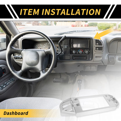 Dashboard Side Air Vent AC Outlet Cover Trim for Toyota Tundra (2022–2024)