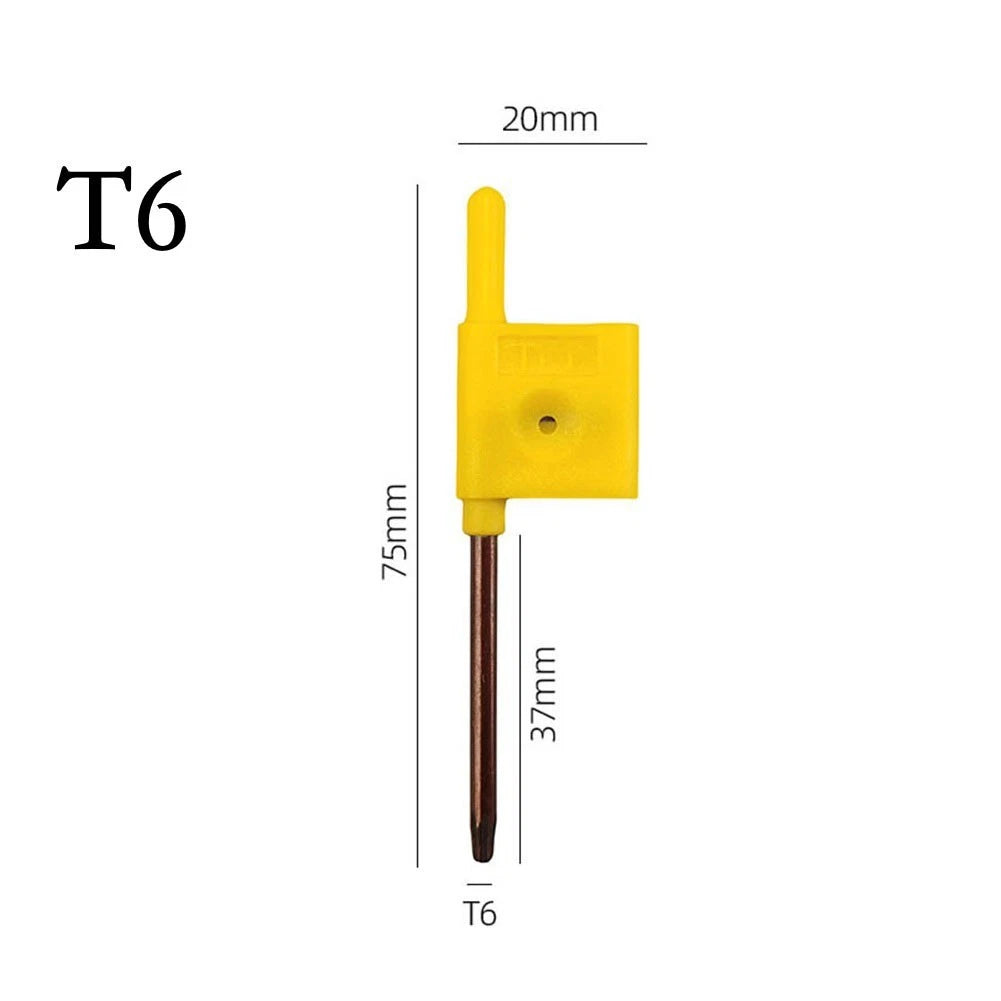 T8 Small T Shape Screwdriver Handle Wrench for Electronics Repair