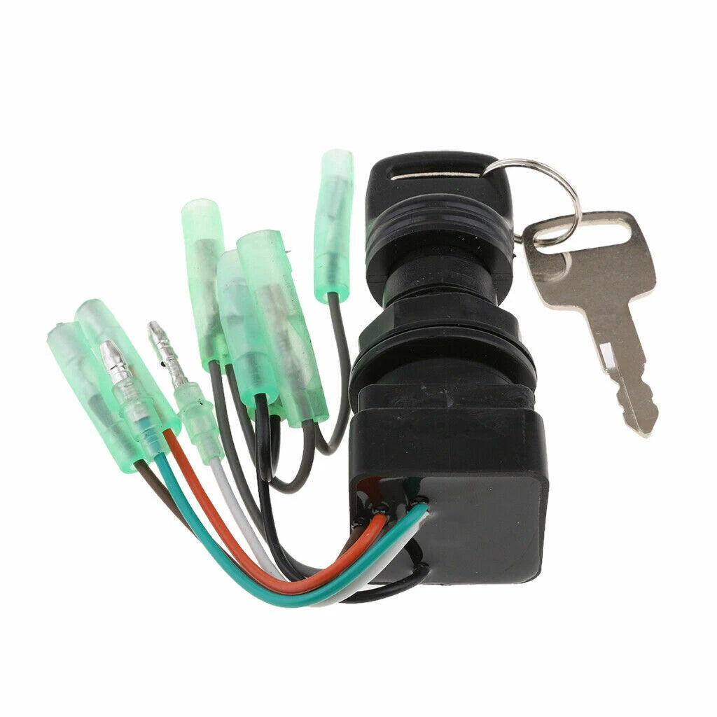 Remote Control Box Ignition Key Switch for Suzuki Outboard Motors (1990–2023)