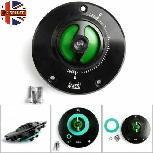 Keyless Fuel Gas Tank Cap for Kawasaki Ninja 1000 ZX-10R Z1000 (2008–2018)
