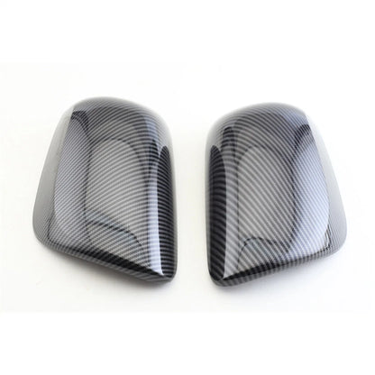 2X Carbon Fiber Look Side Rear View Mirror Covers for Toyota Corolla (2007–2013)