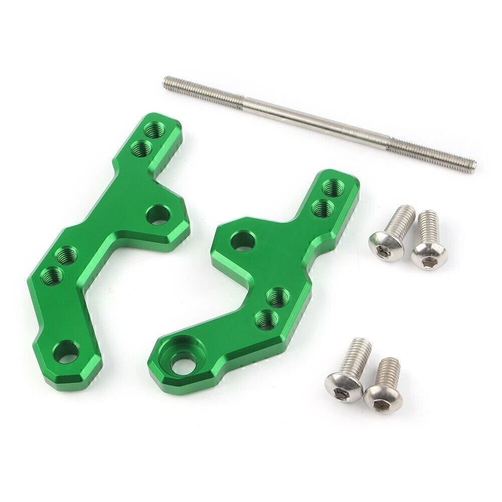 CNC Rearset Base Mounting Plate Bracket for Kawasaki Ninja 250 300 ZX300R (2013–2016)