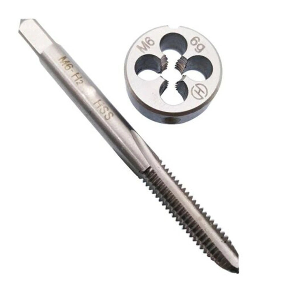 2X HSS M6 X 1mm Tap & Die Set Right Hand Thread Tools