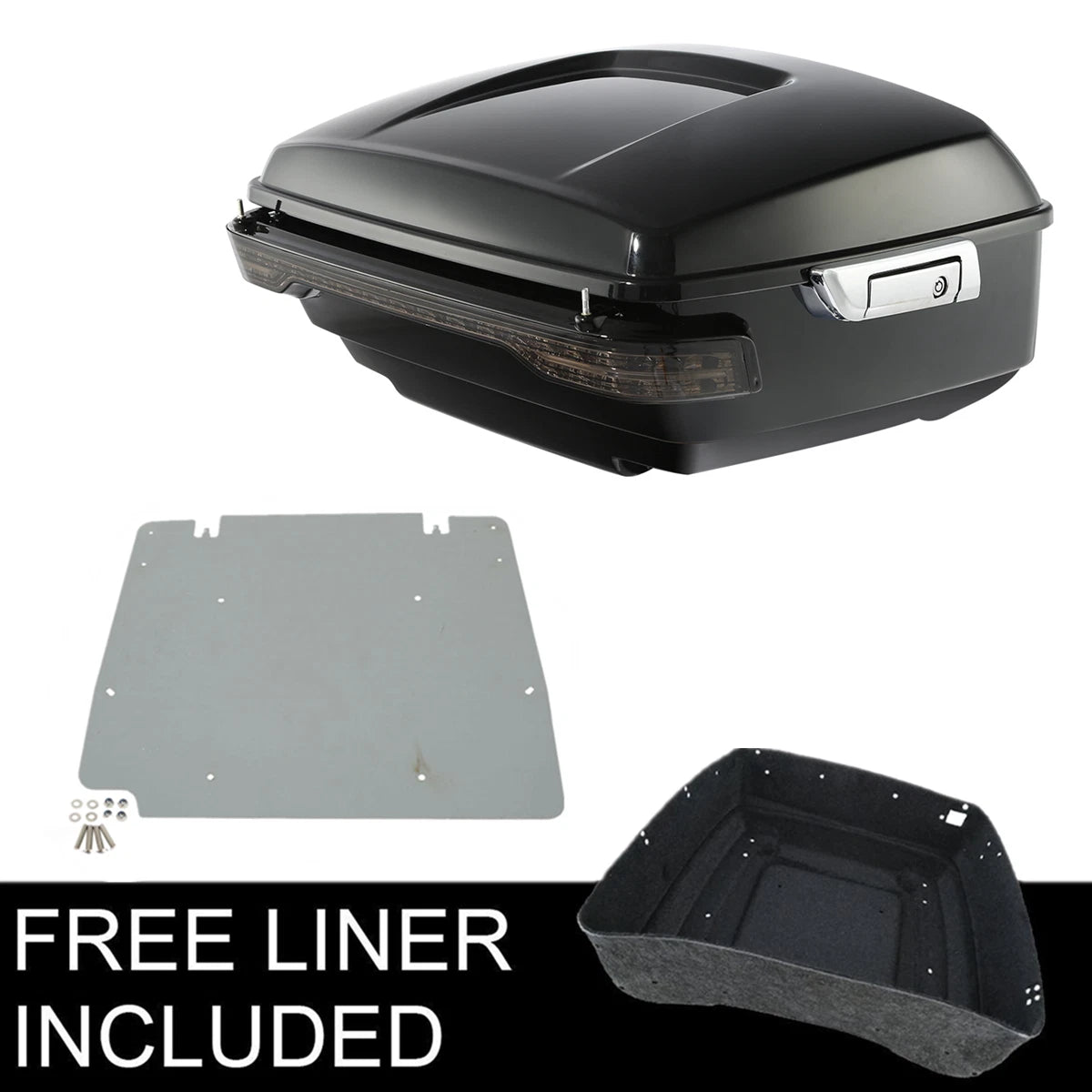 LED Tail Light Plate for Harley Touring Street Glide (2014–2026)