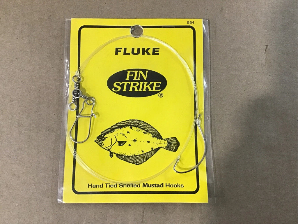 Fin Strike Fluke Rigs Wide Gap with Sinker Snap 554-1008-0148