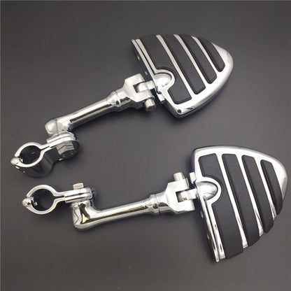 Chrome 1" U FootPeg for Honda GoldWing VTX1300 Shadow Valkyrie (2001–2023)