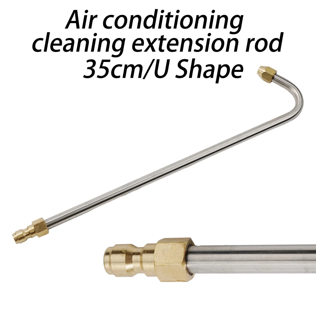 Auto Cleaning Tool Wash Nozzle Angled Lance for
