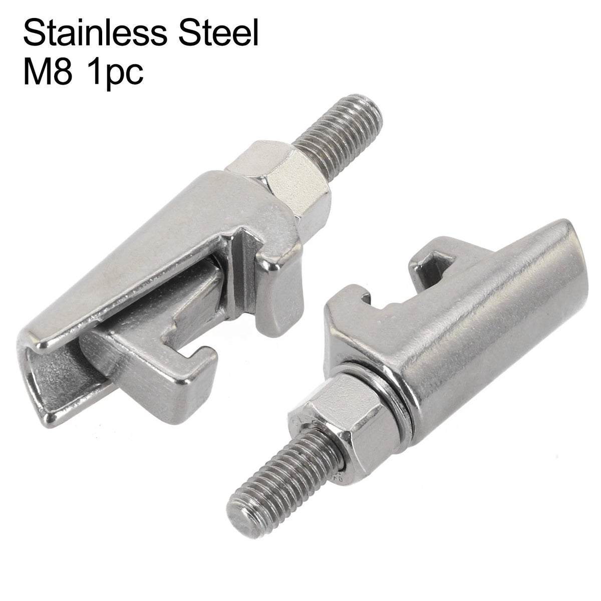 M8 ISO Double Jaw Clamp for Various Applications (304 Stainless Steel)