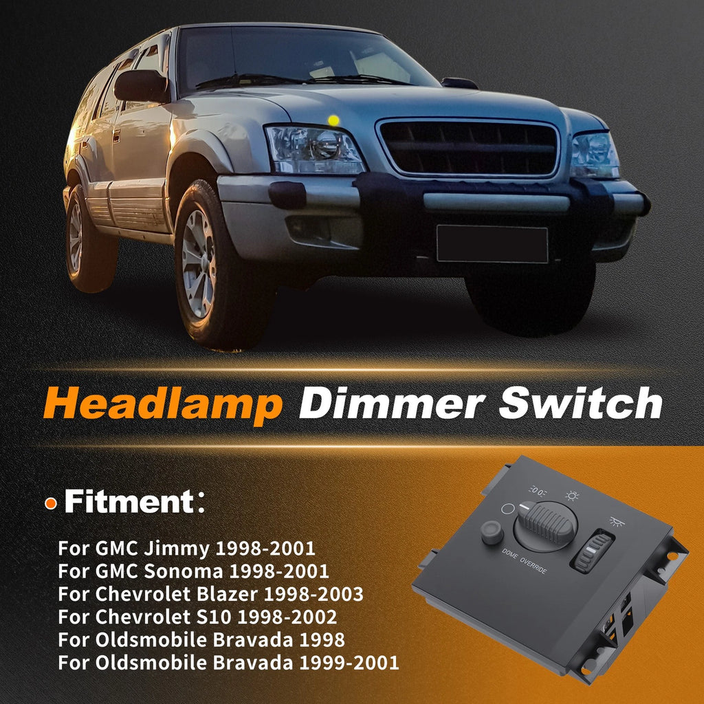 Headlight Dimmer Switch for GMC Jimmy 1999–2001