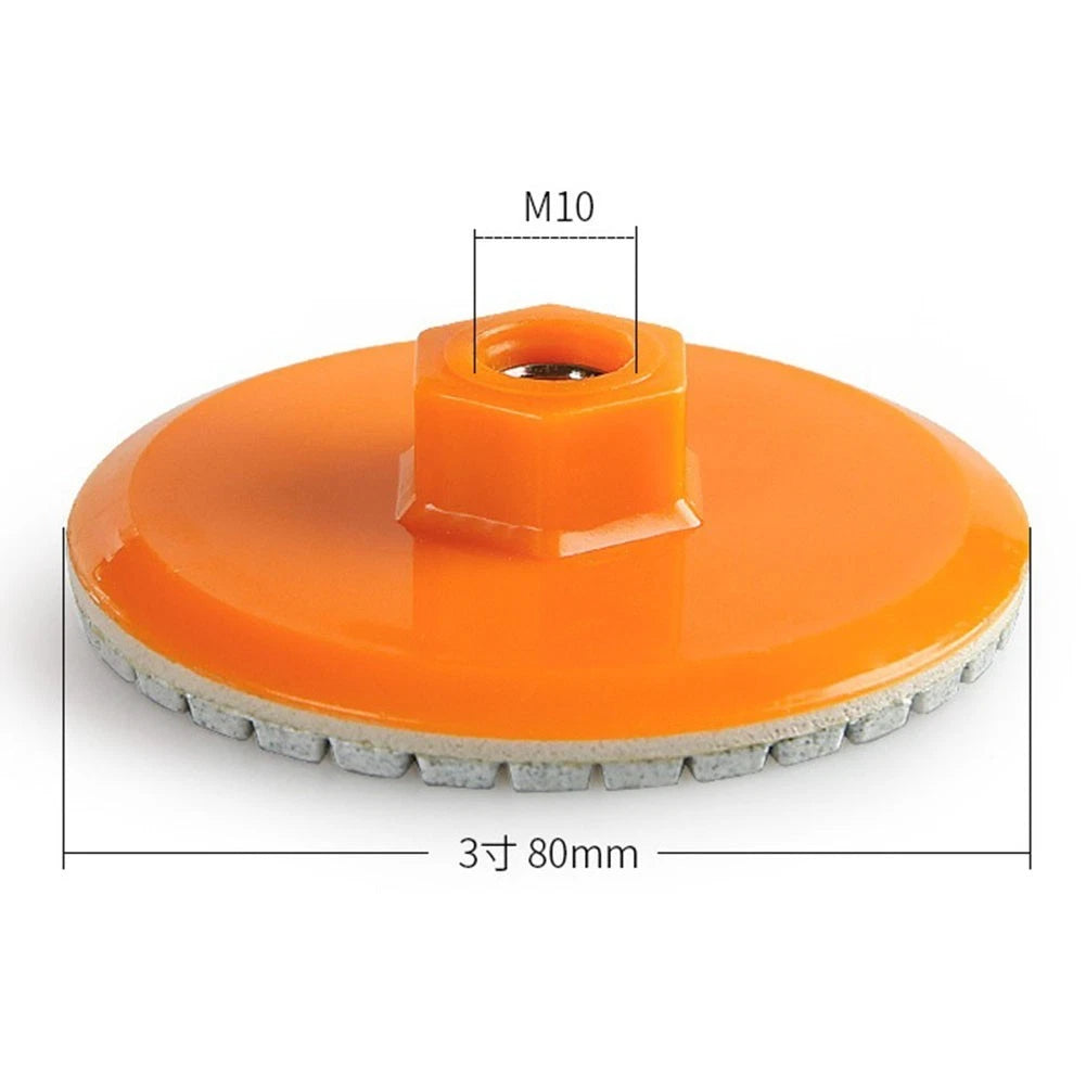 3 Inch Diamond Polishing Pad for Marble and Concrete (Professional Grade)