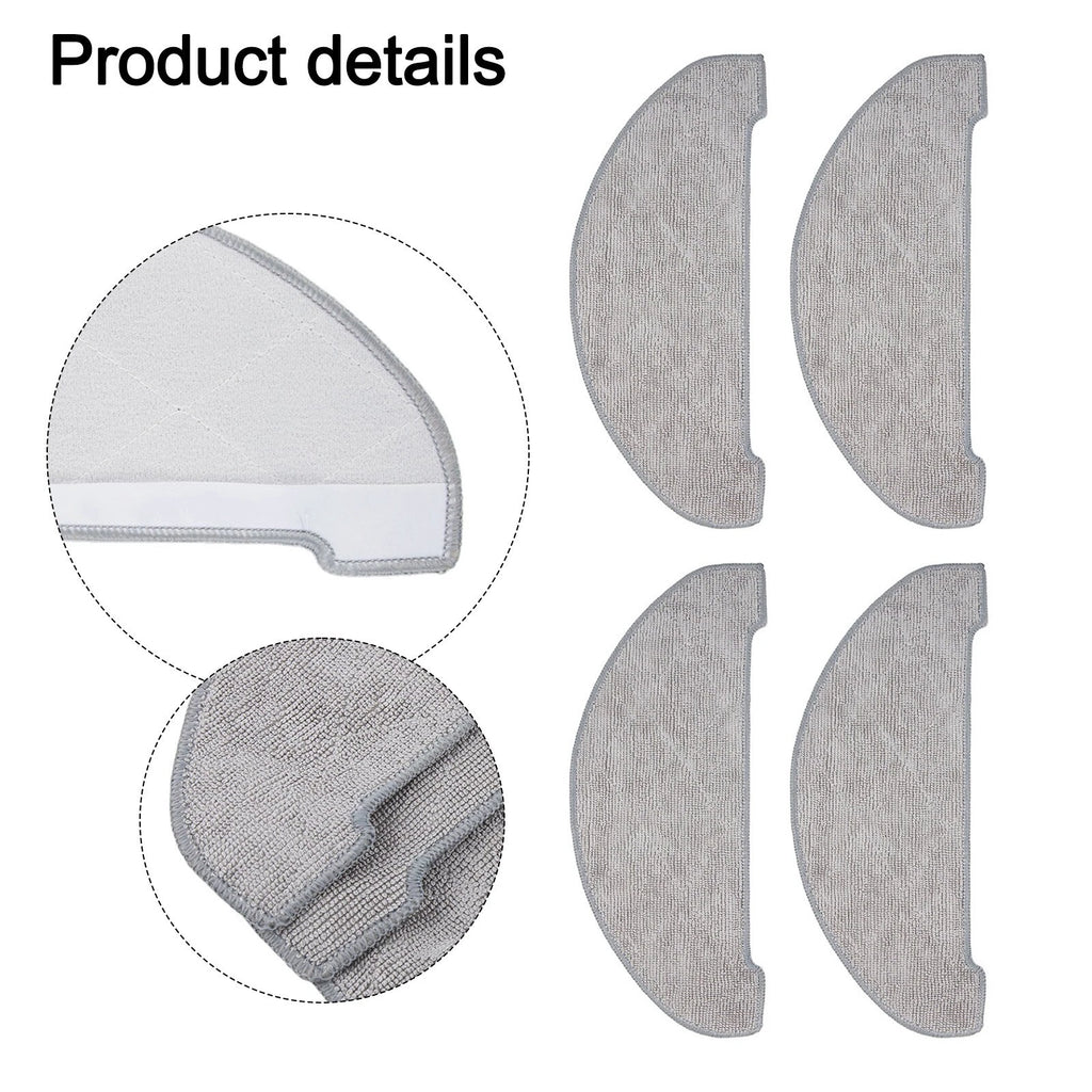 4X Mop Cloths for Vexilar Vacuums