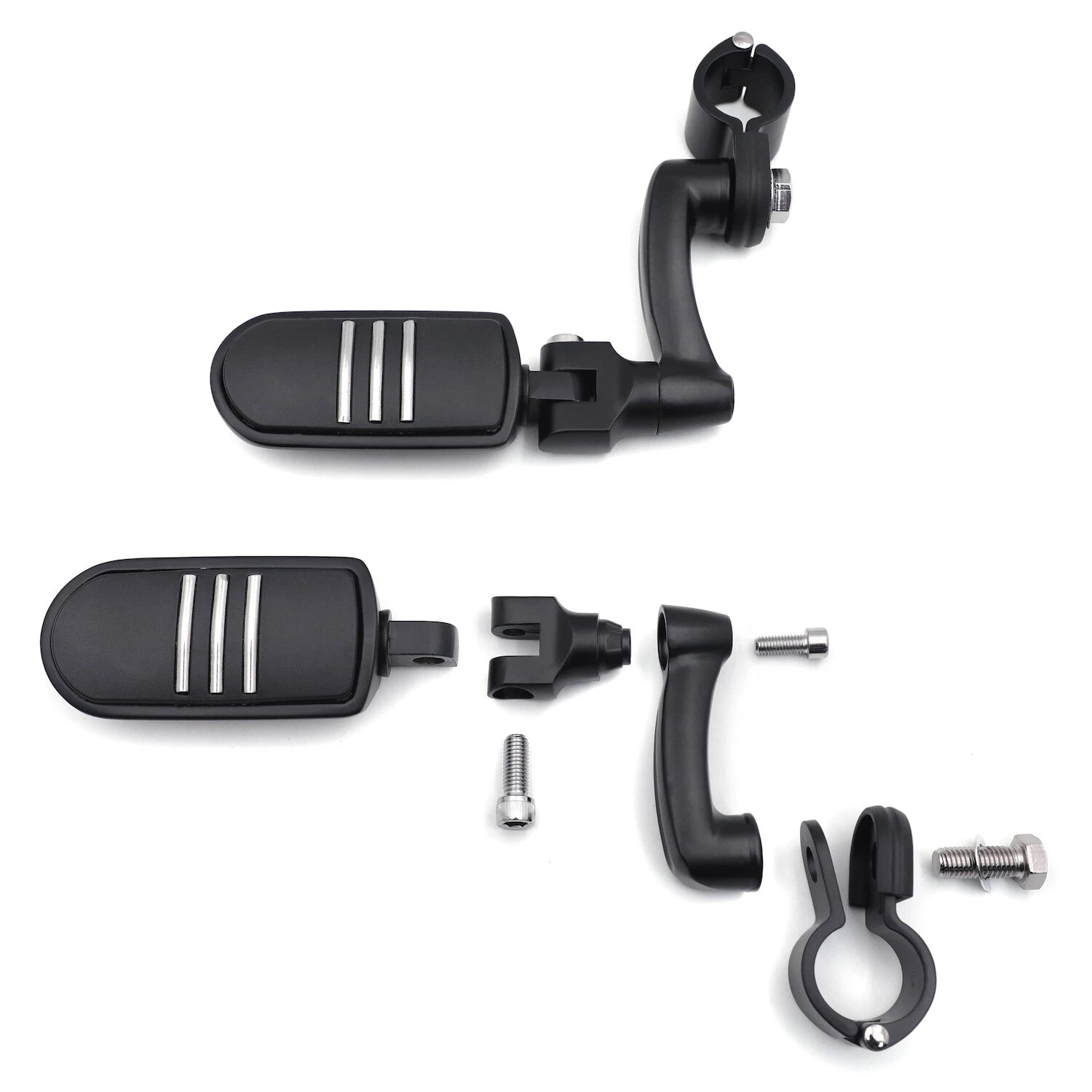 Streamliner Footpegs for Harley (1.25" Highway Engine Guard)