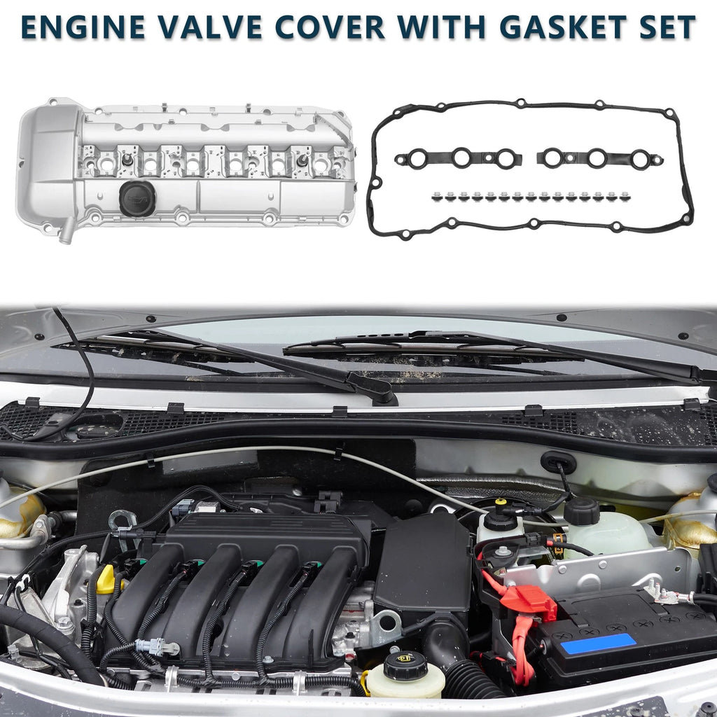 Engine Valve Cover with Gasket for BMW 325i (2001–2002)