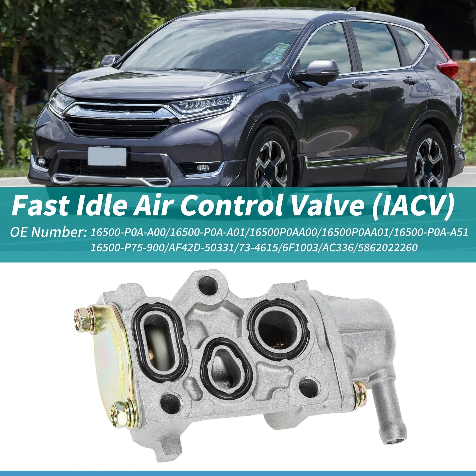 Fast Idle Air Control Valve Replacement for Honda CR-V (1997–2001)
