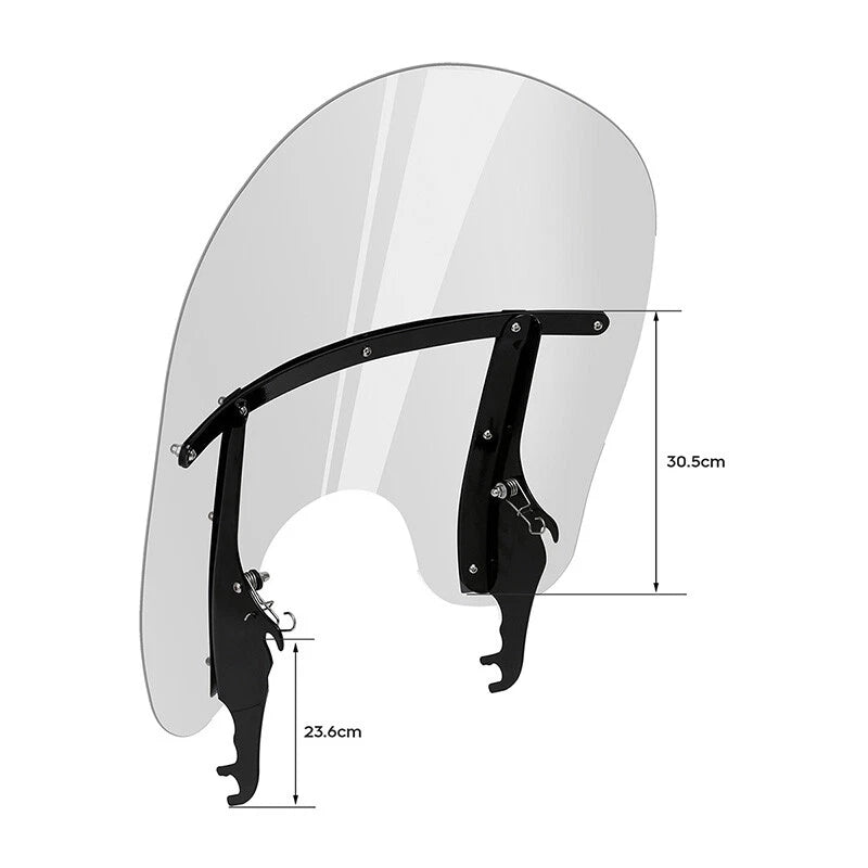 Windscreen for Harley Heritage Softail Fatboy Slim (2000–2017)