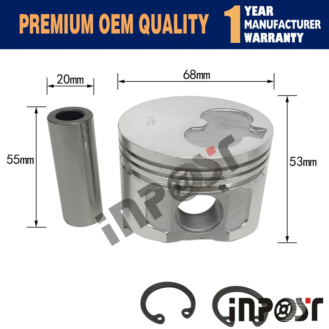 Overhaul Rebuild Kit for Yanmar Engine (3TNE68, 3TNE68E, 3TNE68C)