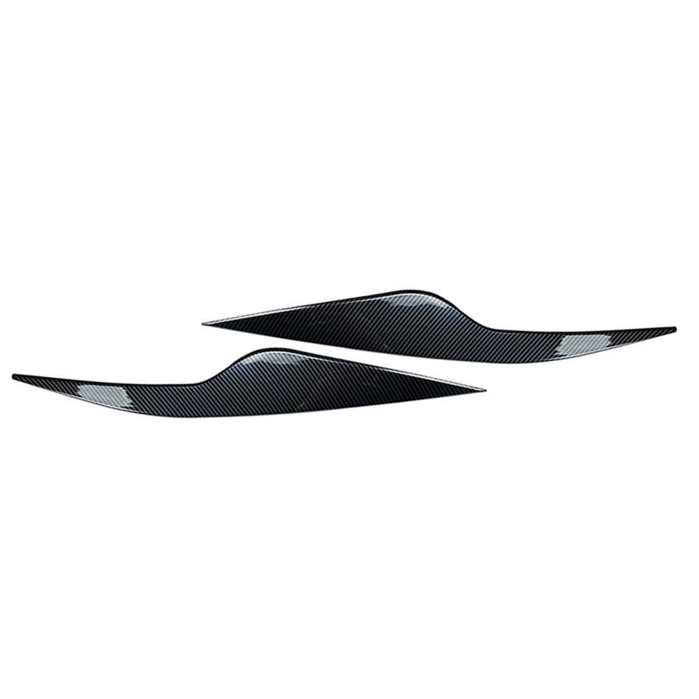 1 Pair Eyelids Headlight Eyebrows Trim for Ford Focus MK2 (2008–2010)