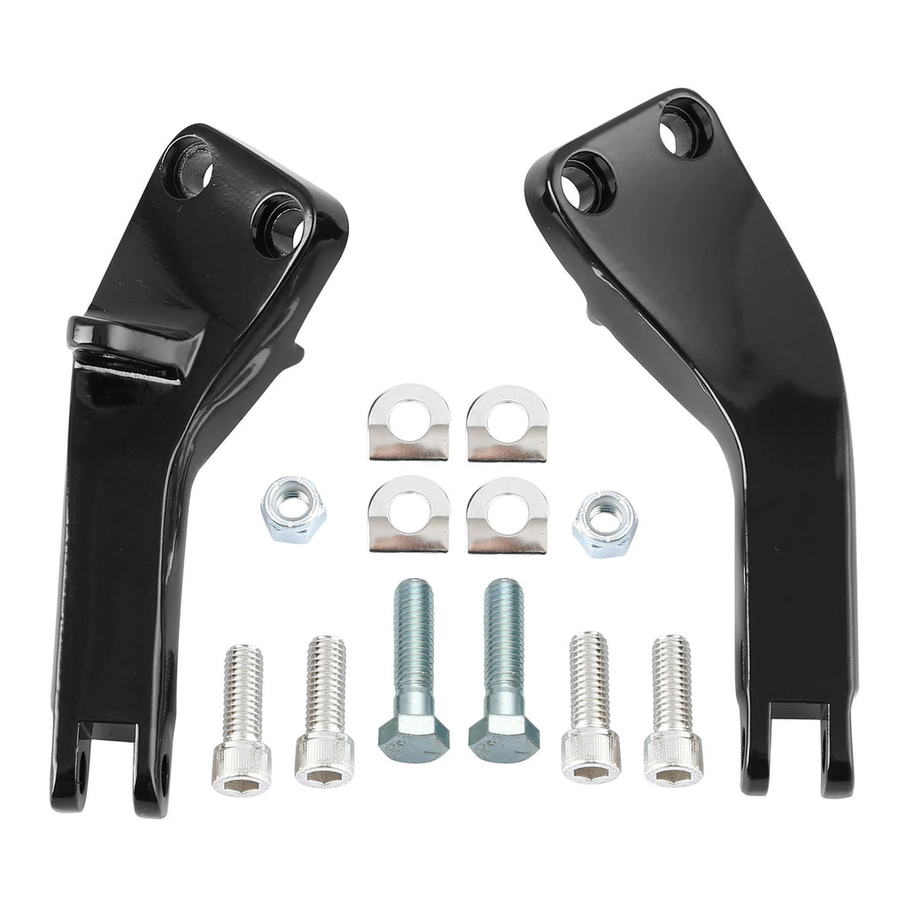 Foot Peg Mounting Brackets for Harley Dyna Wide Glide (2006–2017)
