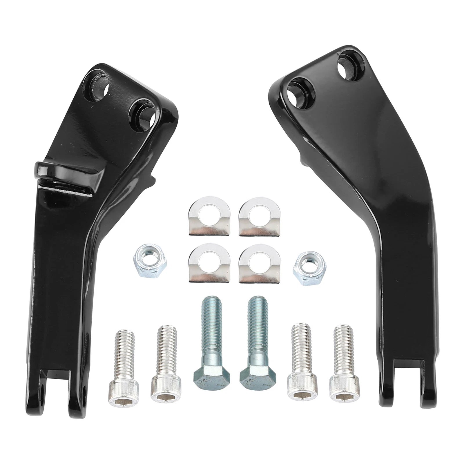Foot Peg Mounting Brackets for Harley Dyna Wide Glide (2006–2017)