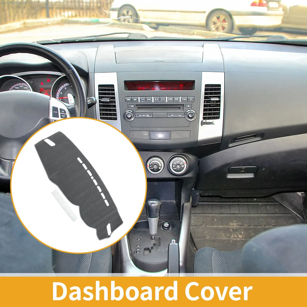 Dashboard Cover for Mitsubishi Outlander (2013–2018) Gray Replacement