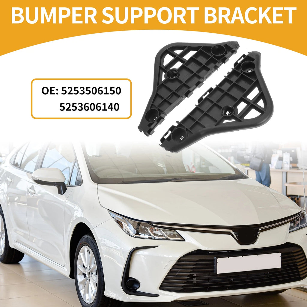 Left Right Front Bumper Support Bracket Replacement for Toyota Camry Aurion (2012–2014)